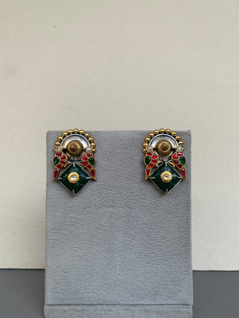 E1935  Maahru Silver Earrings