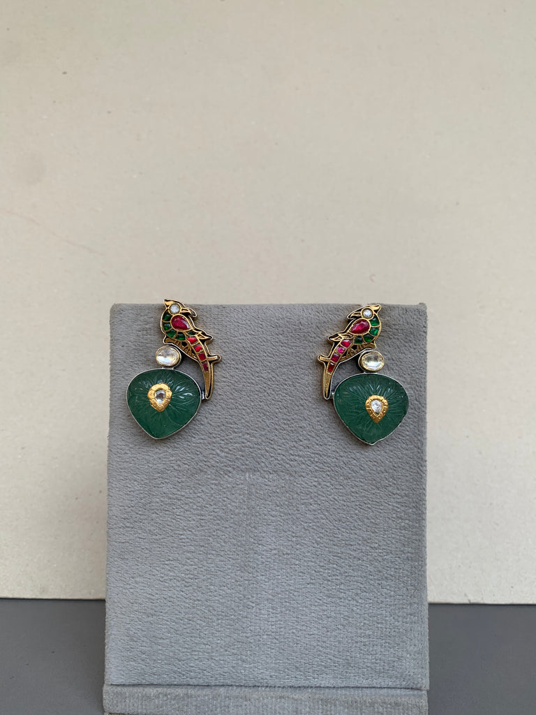 E1938  Maahru Silver Earrings