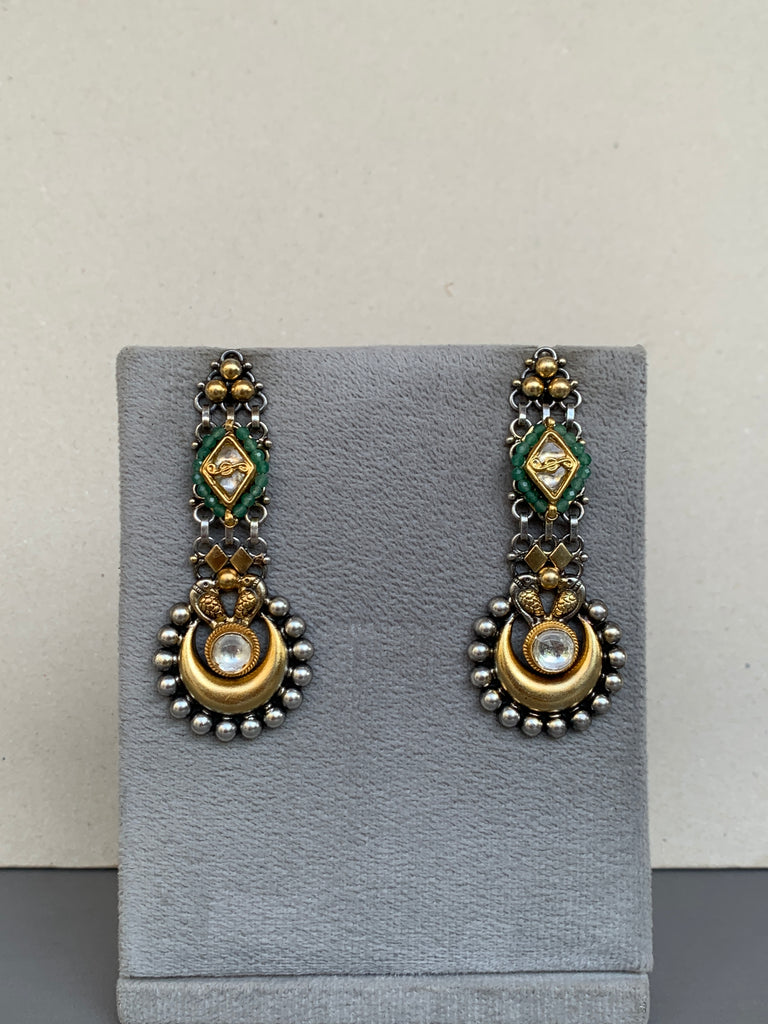 E1939  Maahru Silver Earrings