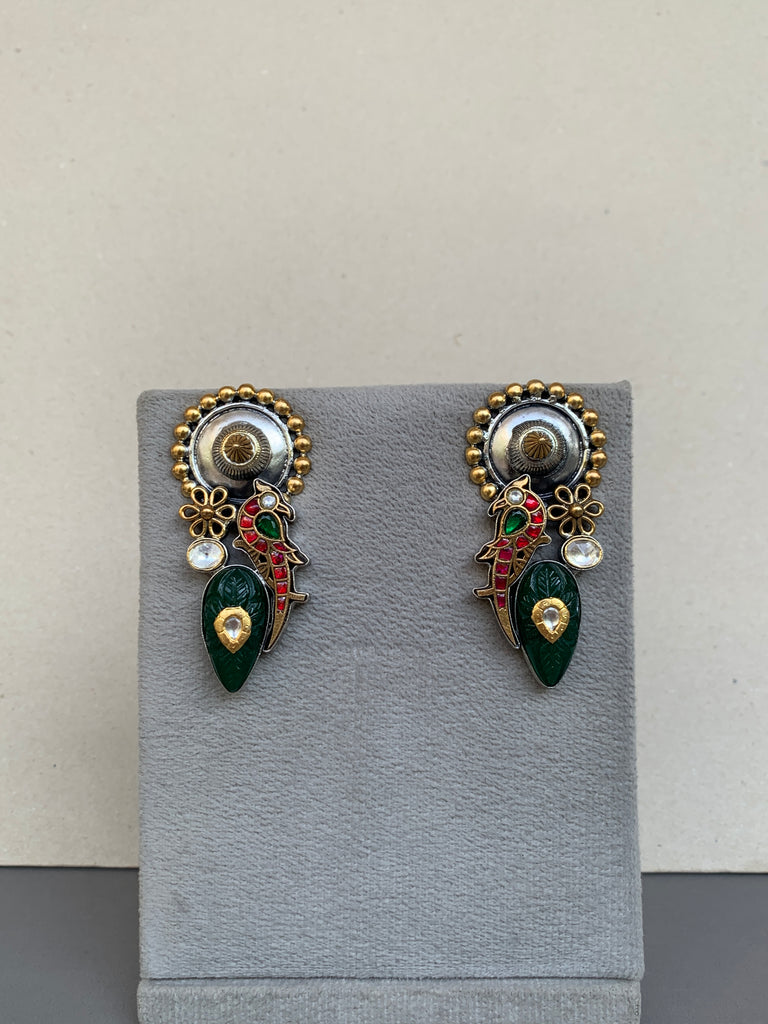 E1941  Maahru Silver Earrings