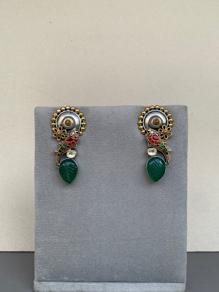 E1942  Maahru Silver Earrings