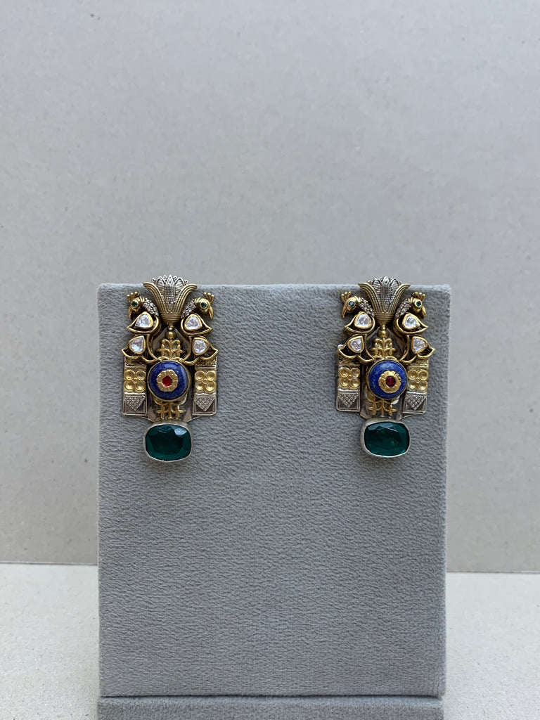 E1960  Maahru Silver Earrings