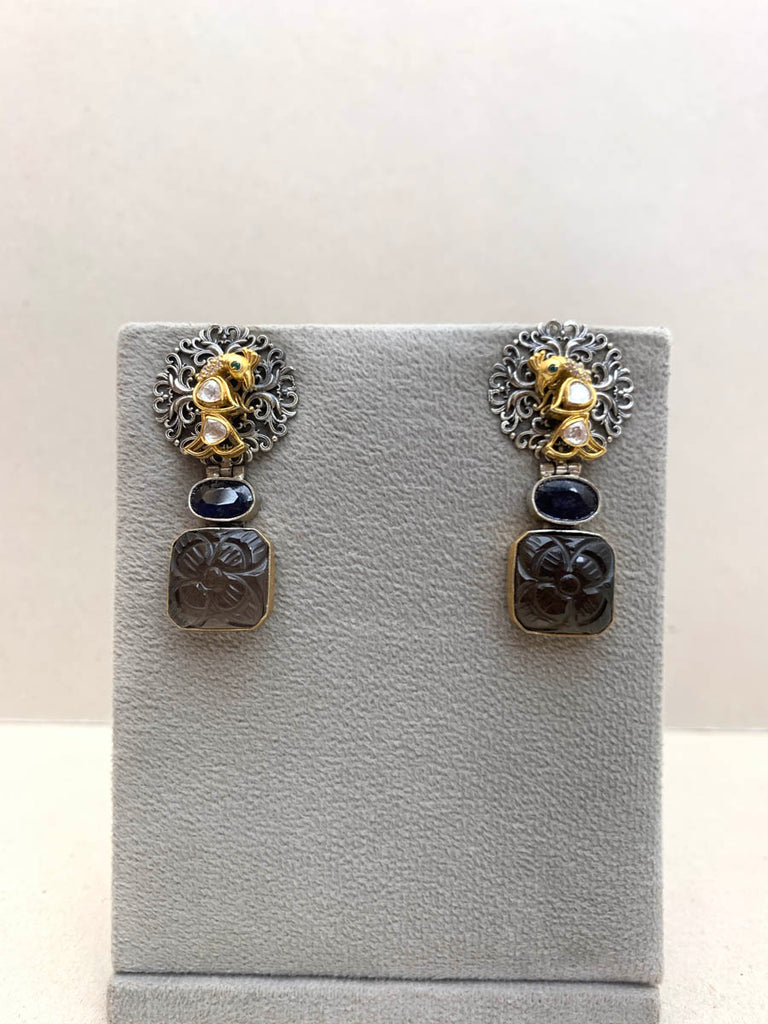 E1971 Maahru Silver Earrings