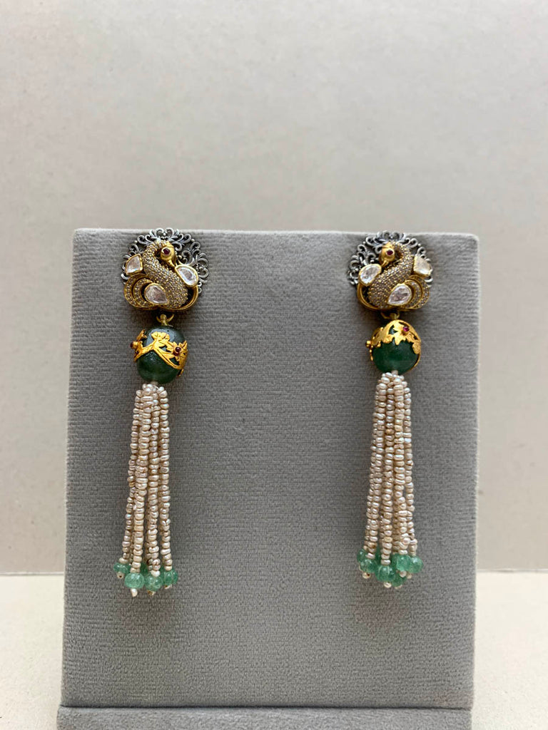 E1980 Maahru Silver Earrings