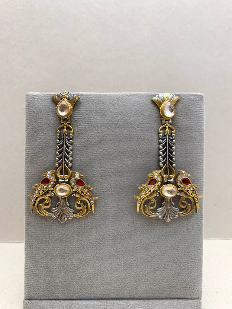 E1984 Maahru Silver Earrings