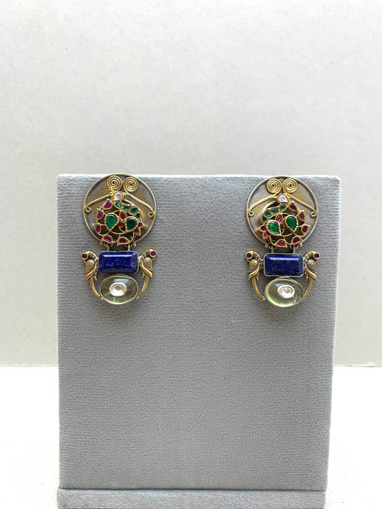 E1994  Maahru Silver Earrings