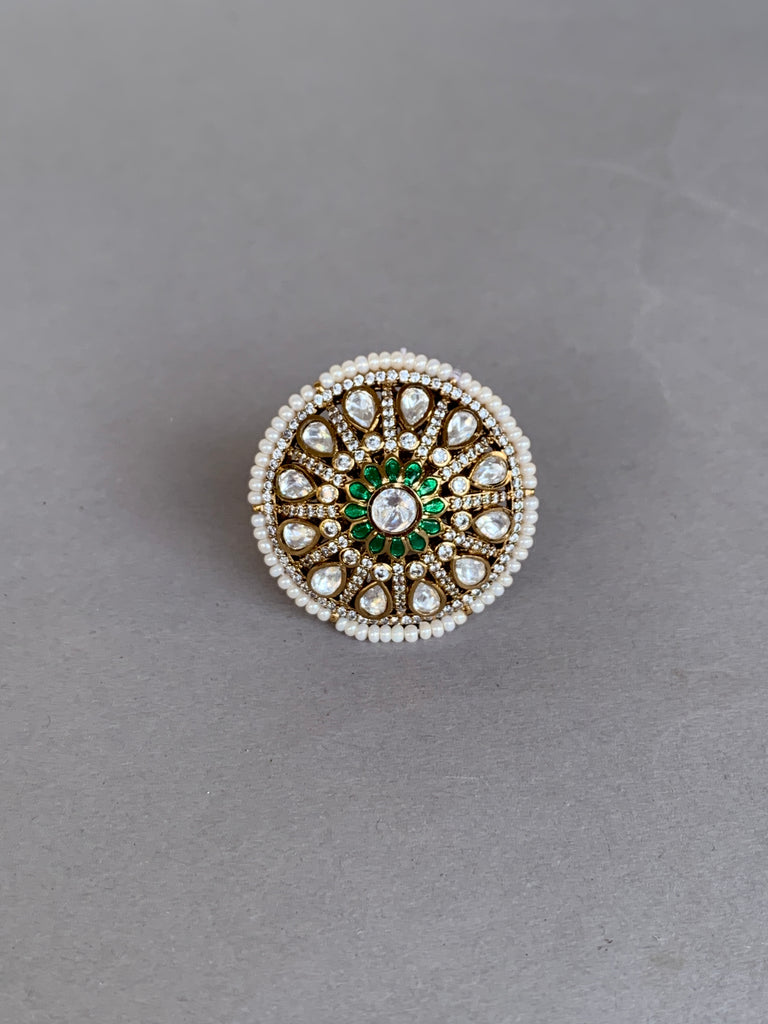 EA349  Indo Western Ring
