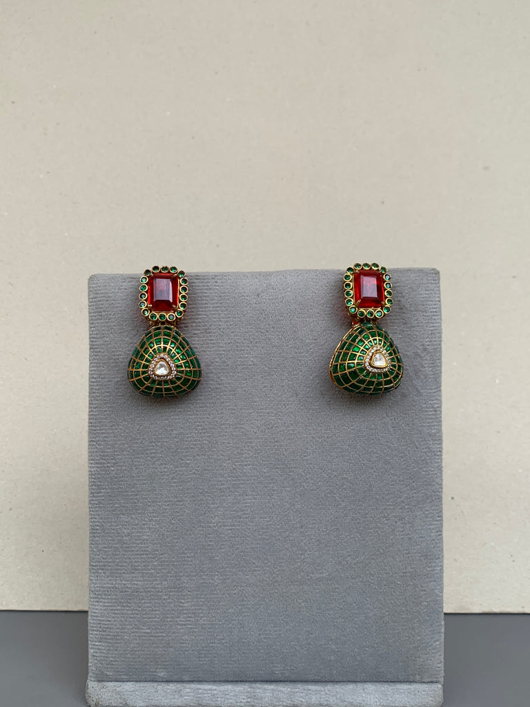 EE747 Indo Western Earrings