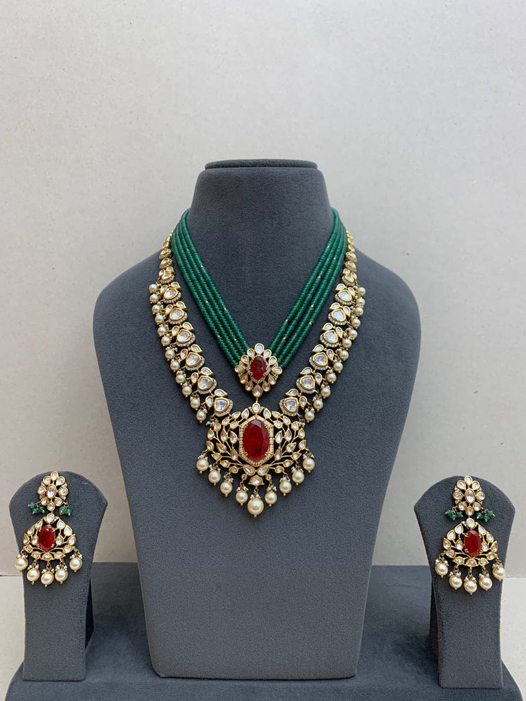 EN1400G  Indo Western Uncut Set