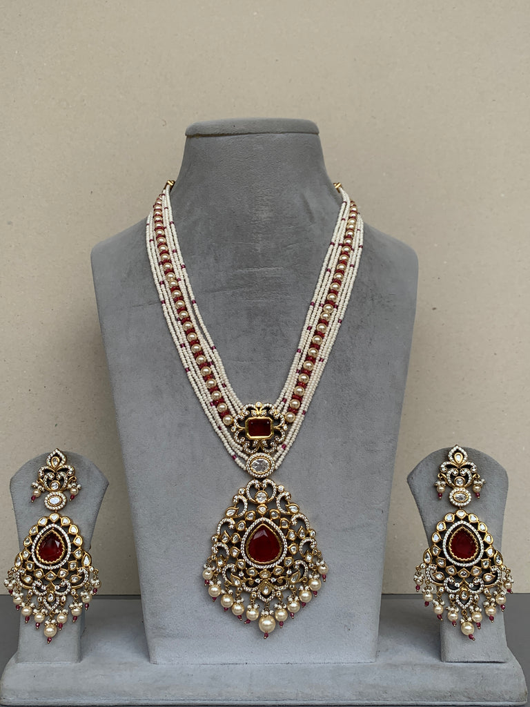 EN607 Bridal Indo Western Uncut Set