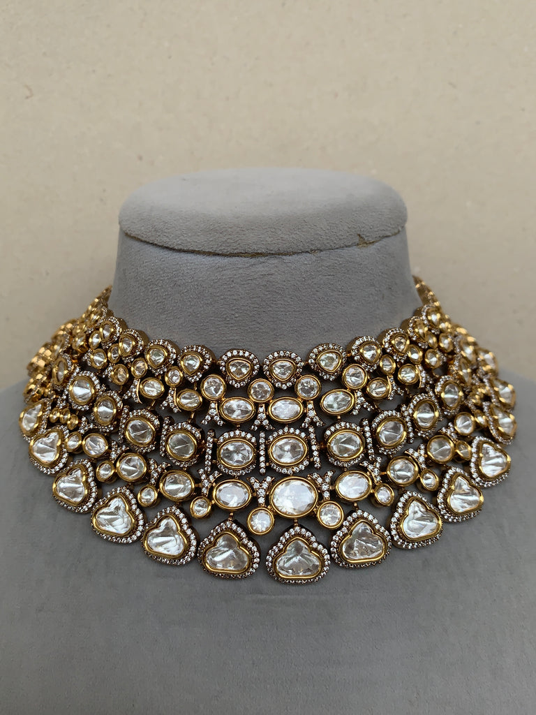EN675W Bridal Indo Western Uncut Set