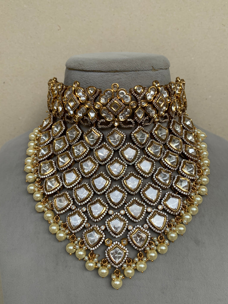 EN724 Bridal Indo Western Uncut Set