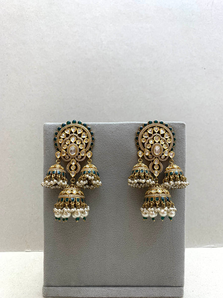 EE1024G Indo Western Earrings