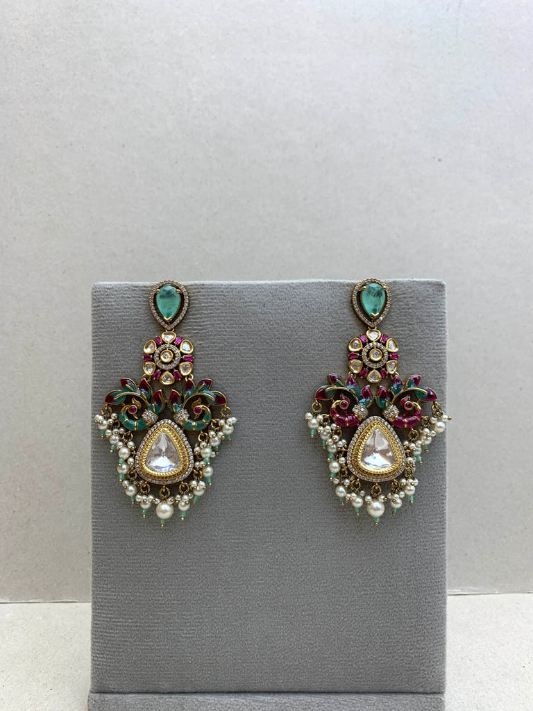 EE1041  Indo Western Earrings