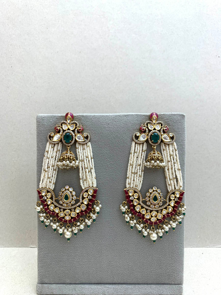 EE1049  Indo Western Earrings