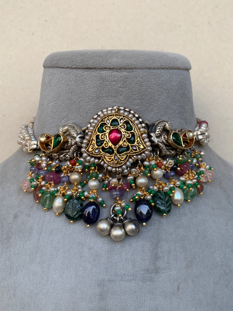 FS160 Maahru Silver Necklace