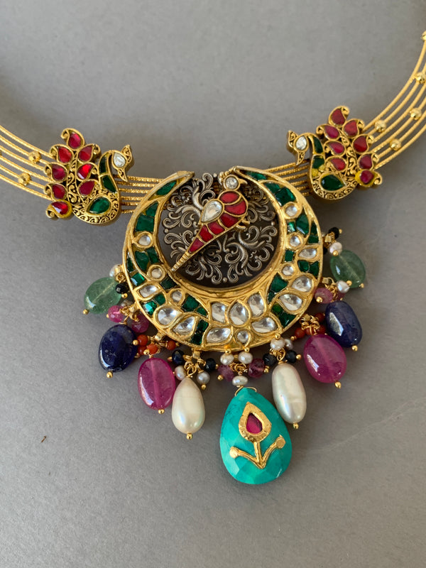 FS161 Antique Kantha Necklace