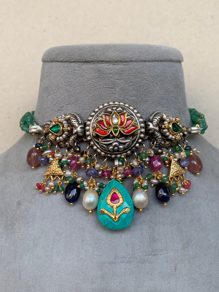 FS164 Maahru Silver Necklace