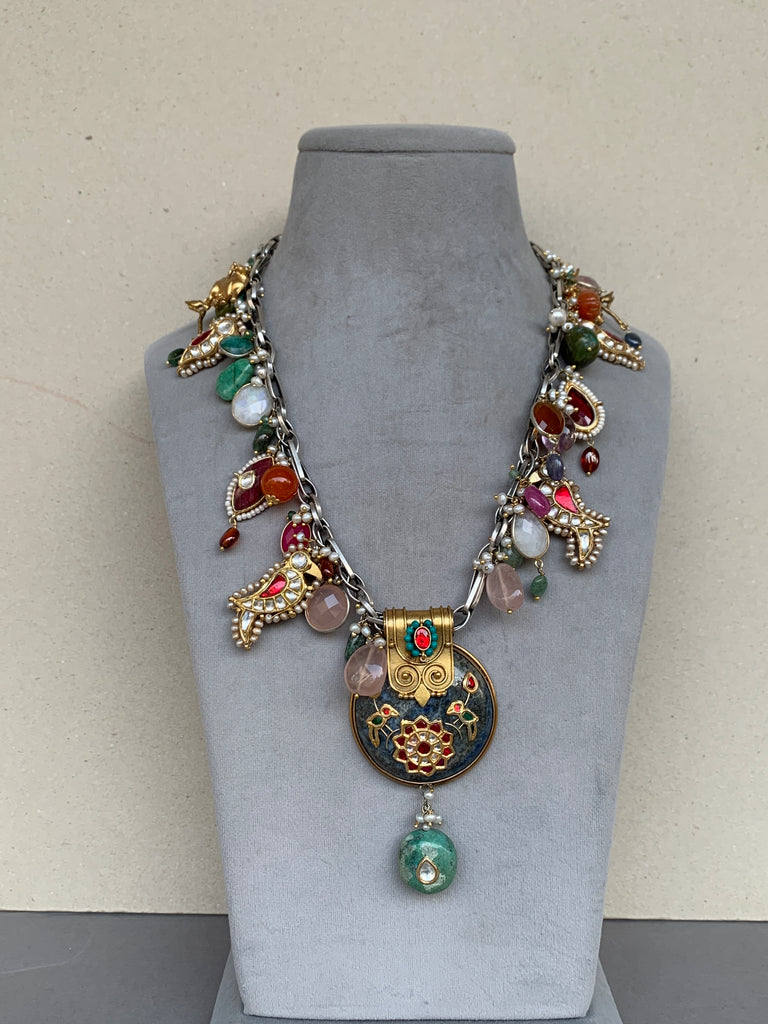 FS187 Maahru Silver Necklace