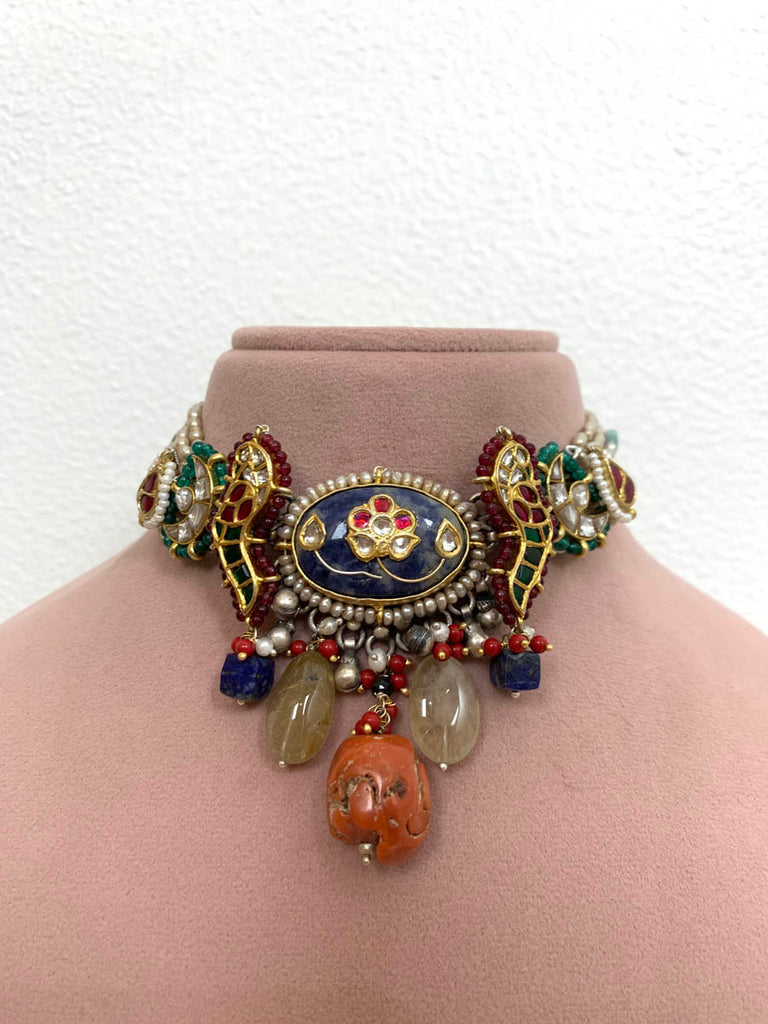 FS283  Maahru Silver Necklace