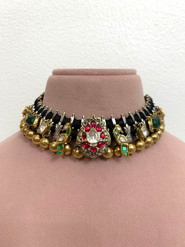 FS281  Maahru Silver Necklace