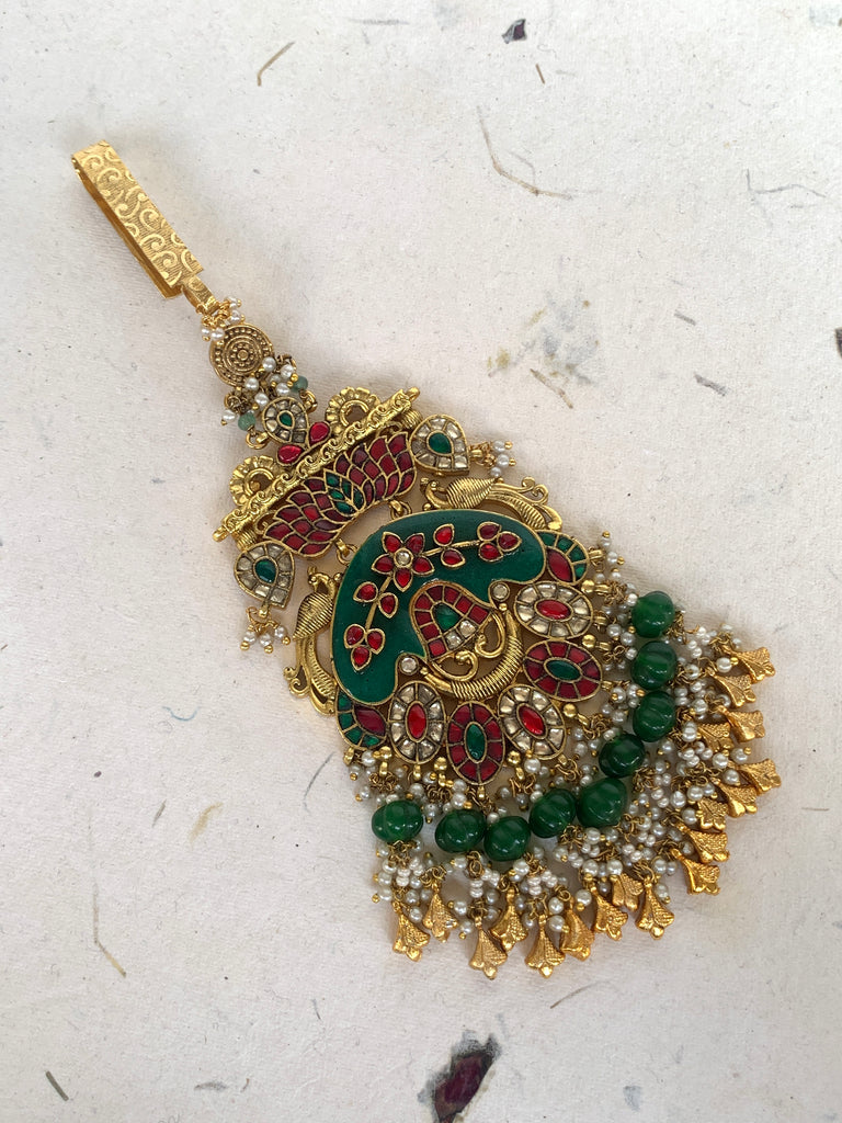 HG74  Antique Golden Jhuda (Imitation)