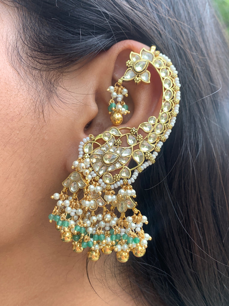 MM1492 Jadau Earrings