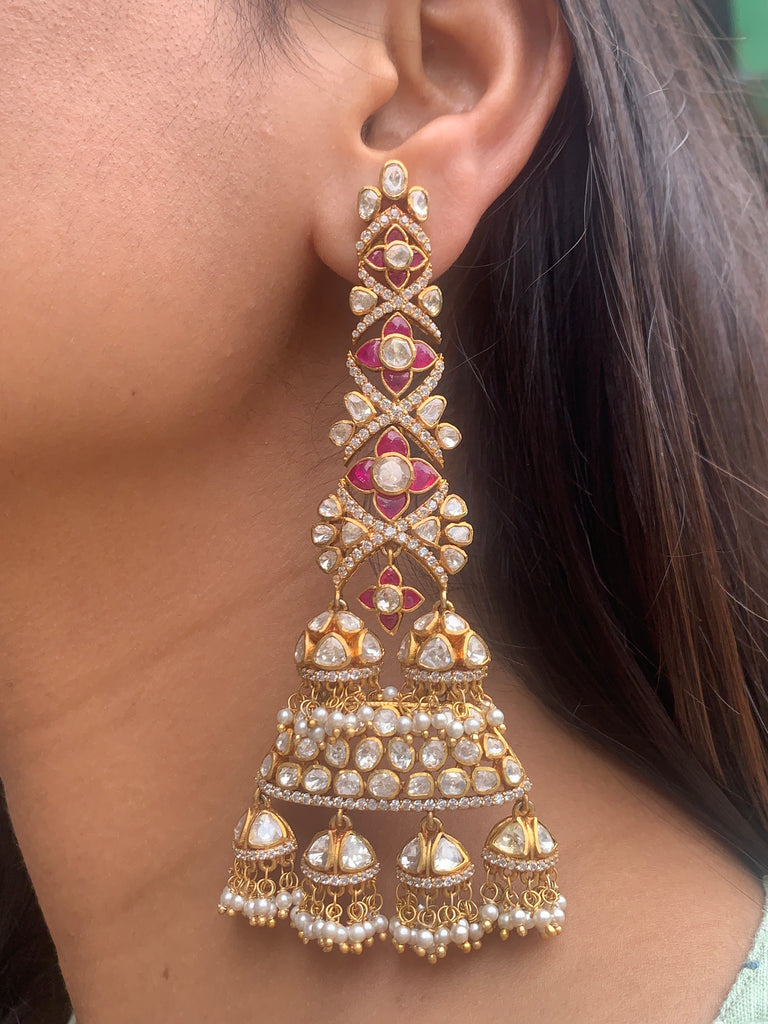 UE64 Moissanite Earrings