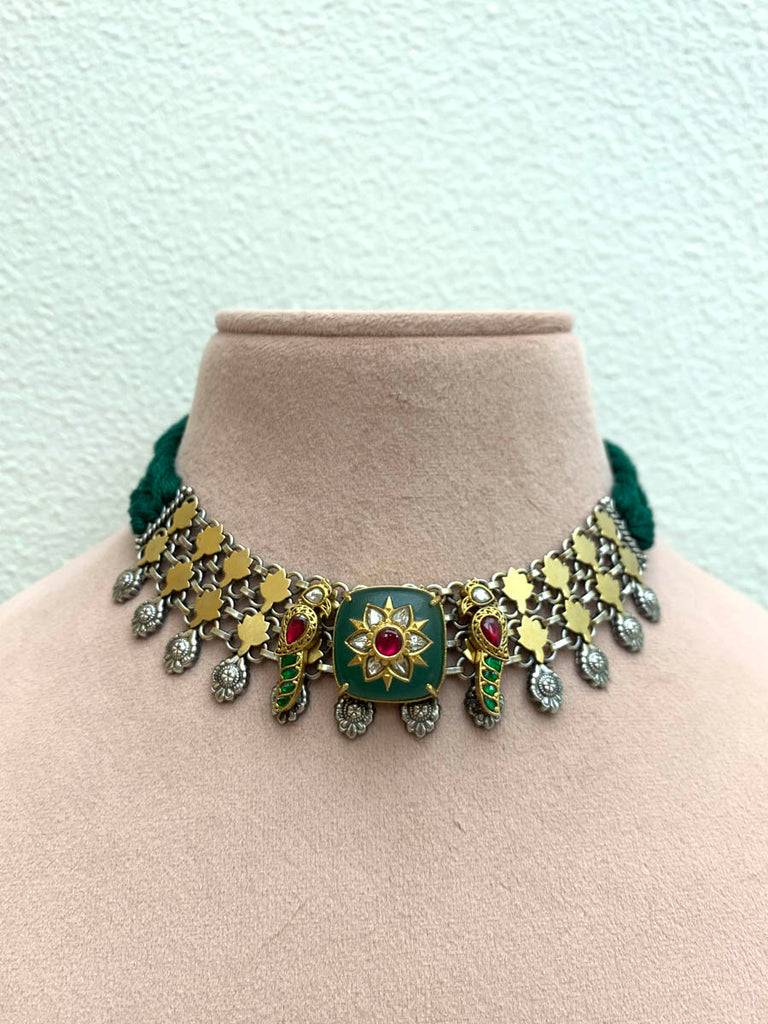 FS273  Maahru Silver Necklace