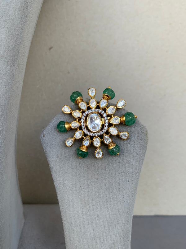 Z1400 Moissanite Set with Earrings