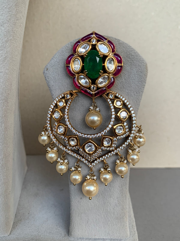 EN879 Bridal Indo Western Uncut Set