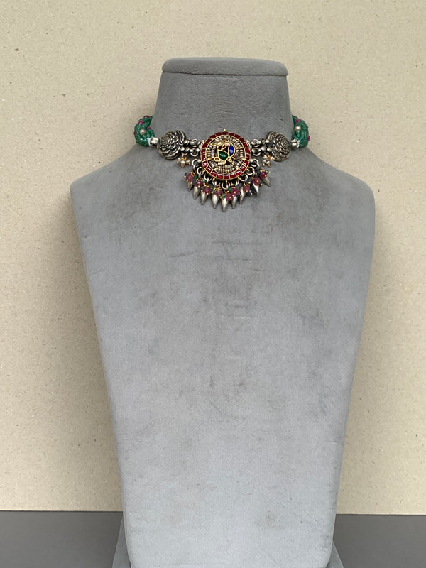 FS110 Maahru Silver Necklace