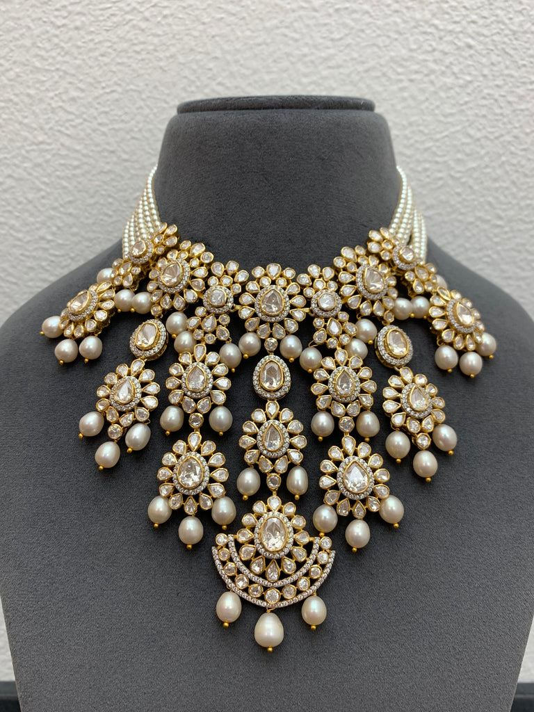 US611  Moissanite Set With Earrings