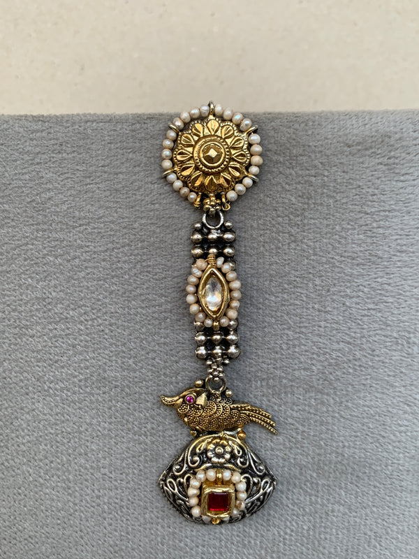E1860 Maahru Silver Earrings