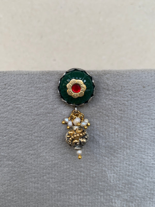 E1831 Maahru Silver Earrings