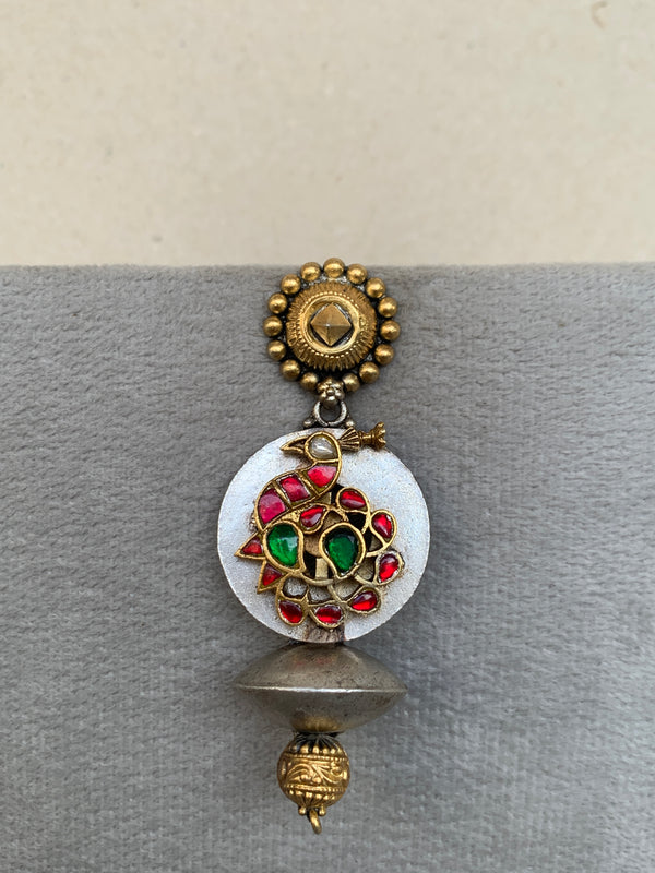 E1855 Maahru Silver Earrings