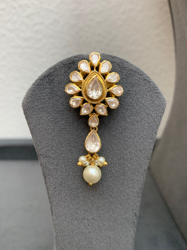 US606   Moissanite Set With Earrings