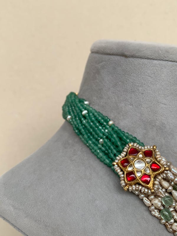 FS153  Maahru Silver Necklace