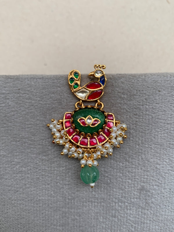 TN633 Jadau Earrings