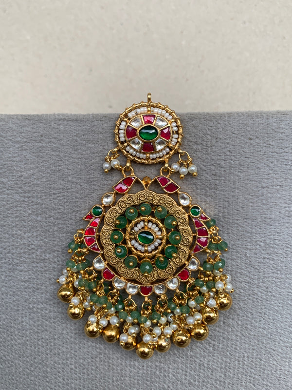 TN635 Jadau Earrings