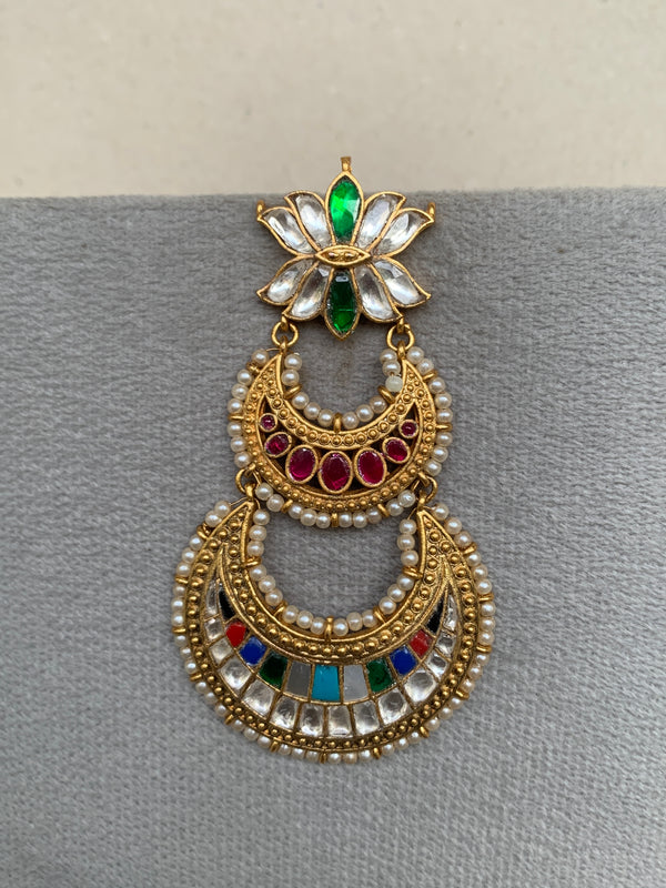 TN456 Jadau Earrings