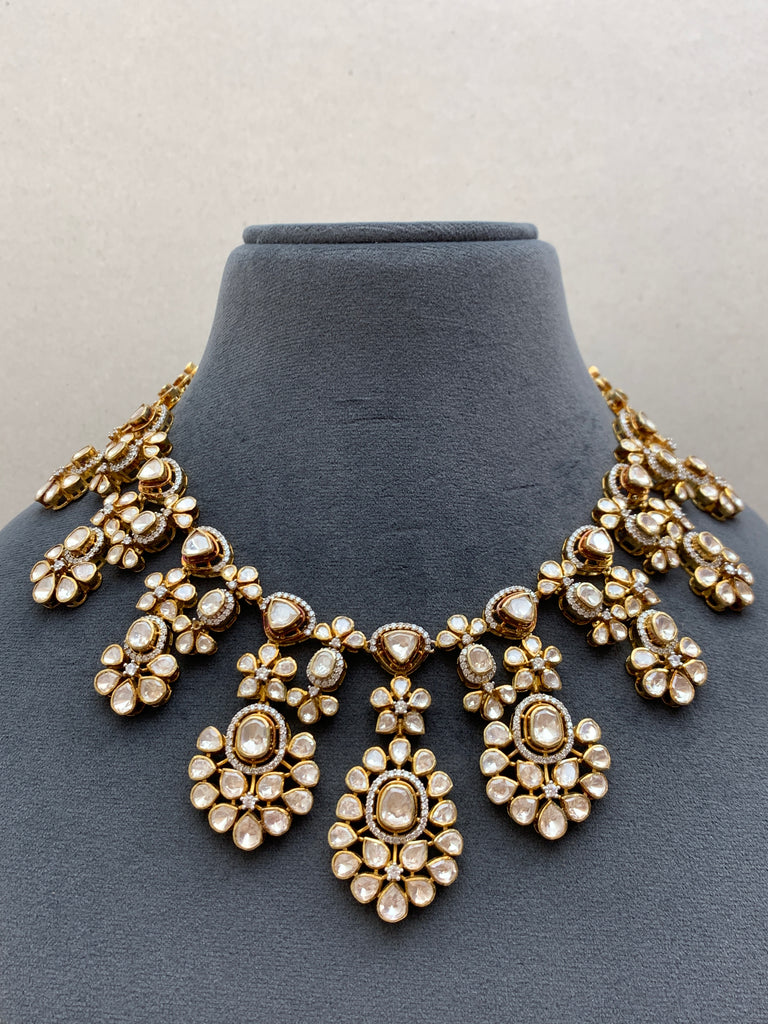 US199  Moissanite Set with Earrings