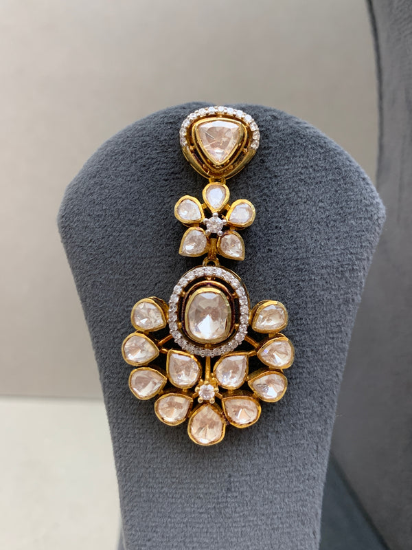 US199  Moissanite Set with Earrings