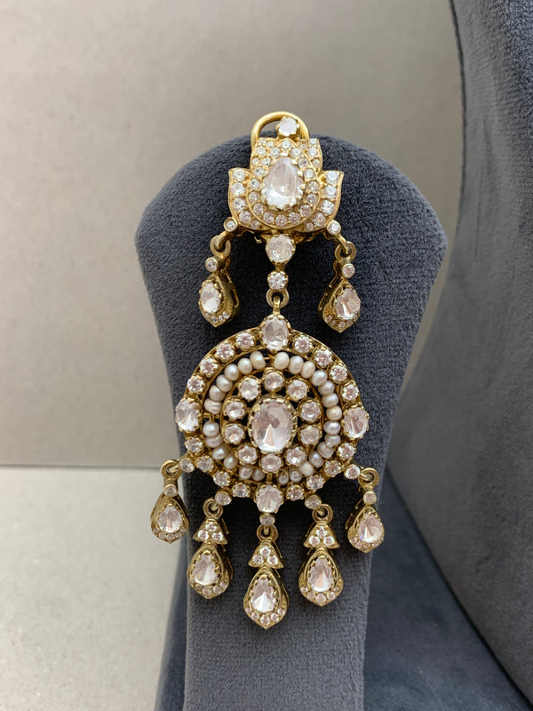 US510  Moissanite Set With Earrings