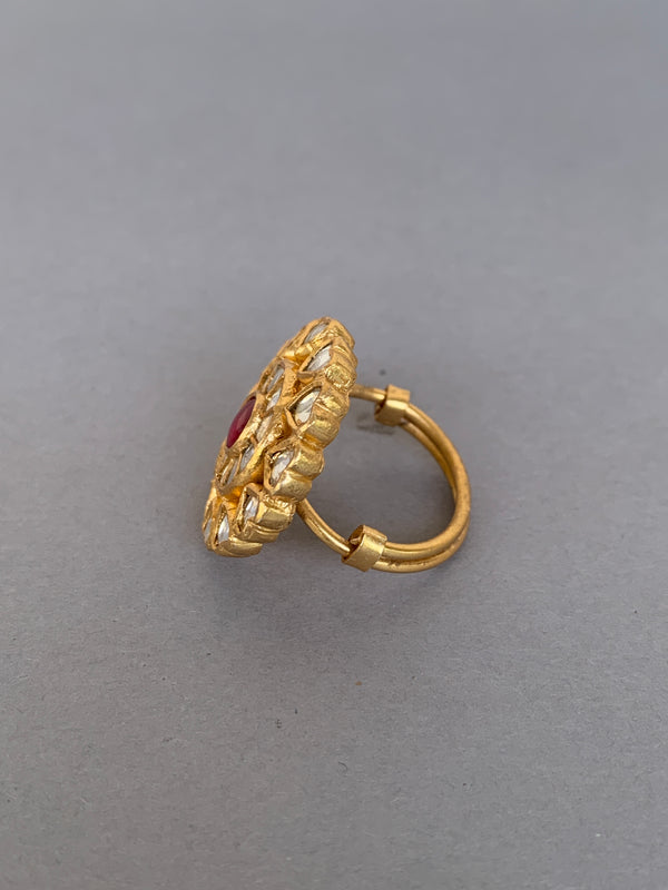 JV483 Multi Jadau Silver Ring