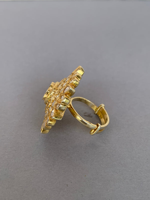 UA30 Moissanite Silver Ring