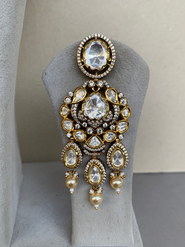 EN895 Bridal Indo Western Uncut Set