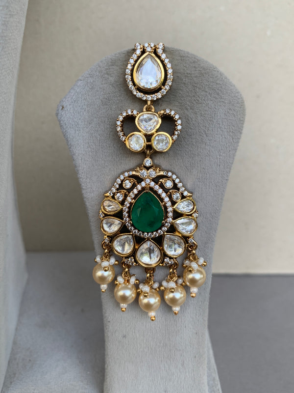 EN894 Bridal Indo Western Uncut Set