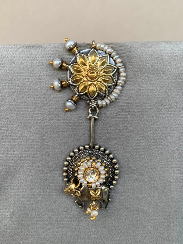 E1709 Maahru Silver Earrings