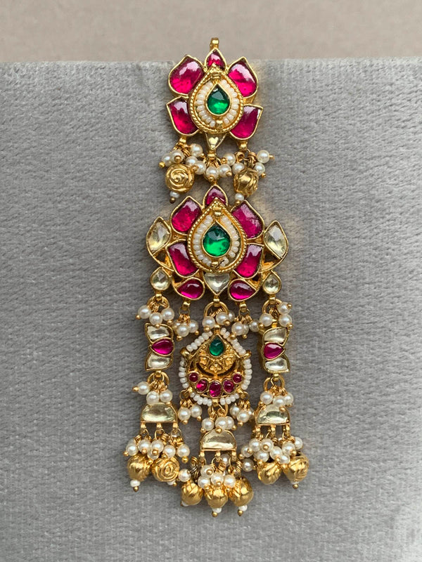 TN069  Jadau Earrings